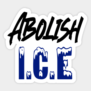 Abolish I.C.E Sticker